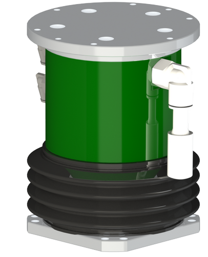 单向浮动打磨头