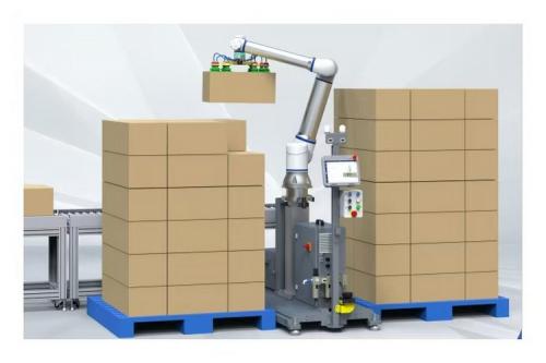 机器人拆码垛--3D 视觉引导协作机器人拆码垛